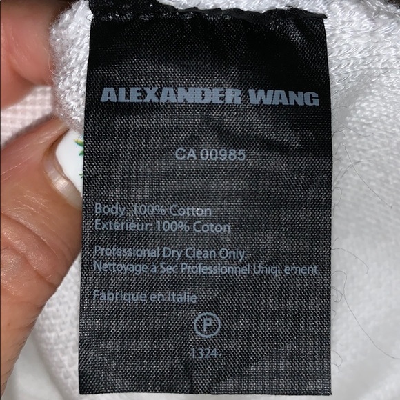 Alexander Wang, Stripe Terry Towel mini dress - Picture 6 of 7